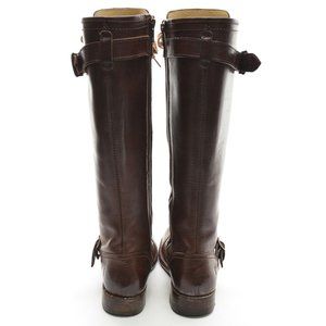 frye jenna cap toe lace up boots